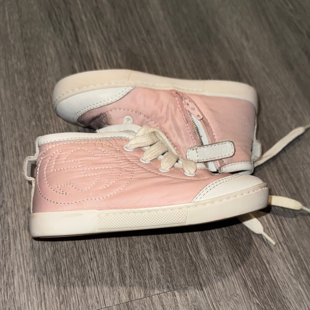 Gucci Pink Kids Sneakers